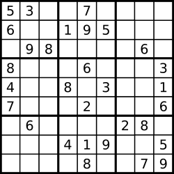 数独示例1
